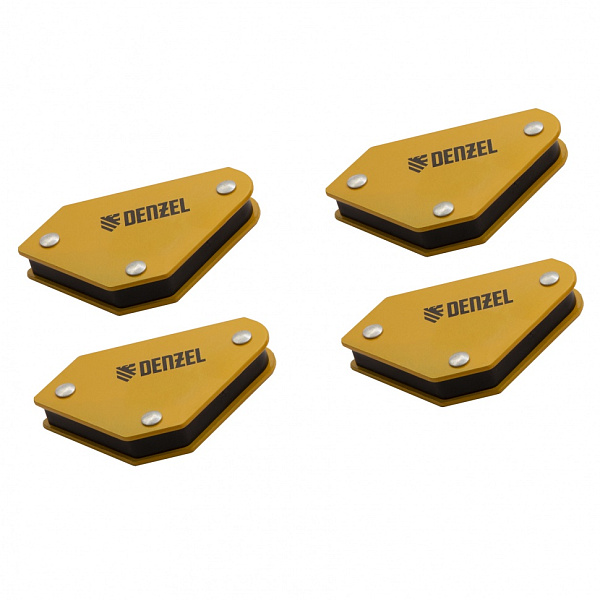 Набор из 4-х фиксаторов магн.д/свар.работ/Denzel/97555 картинка №1